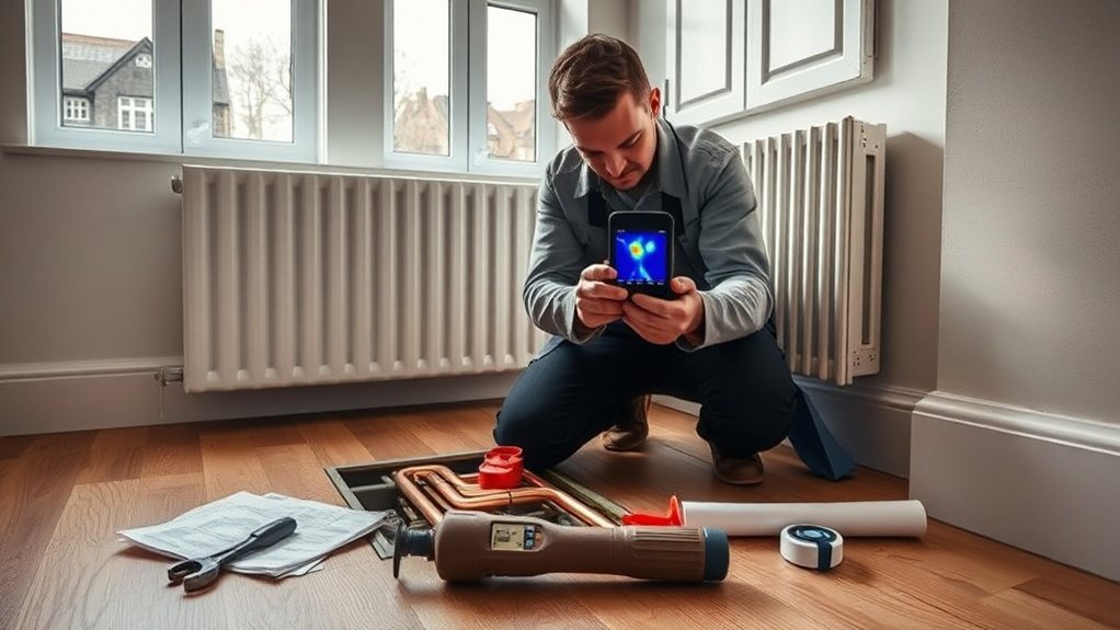 Central Heating Leak Detection Hoxton N1 in Epsom