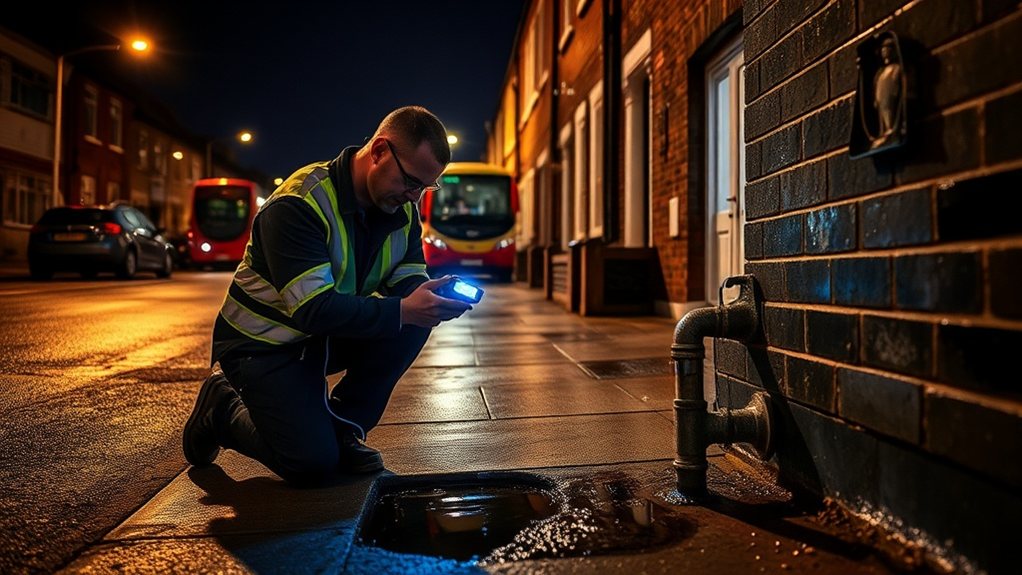 Emergency Leak Detection Homerton E9 in Epsom