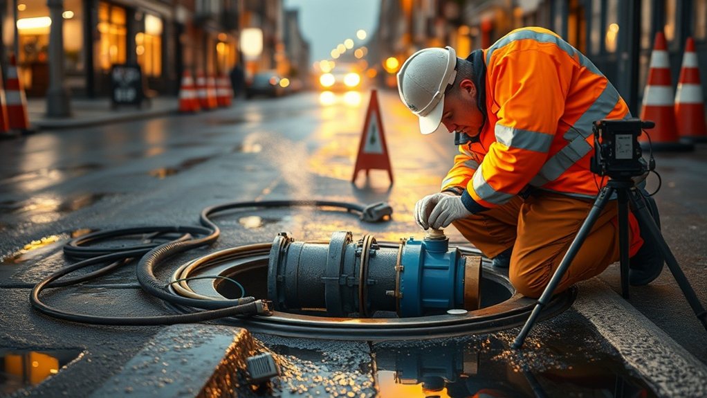 Water Main Leak Detection Dalston E8 in Epsom
