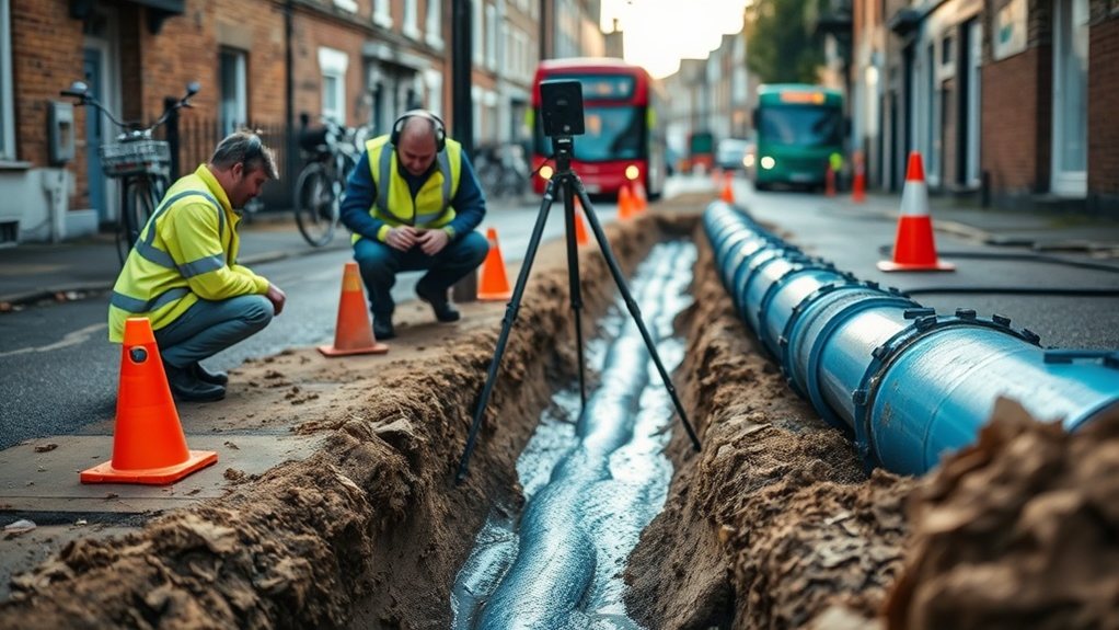 Water Main Leak Detection Hoxton N1 in Epsom