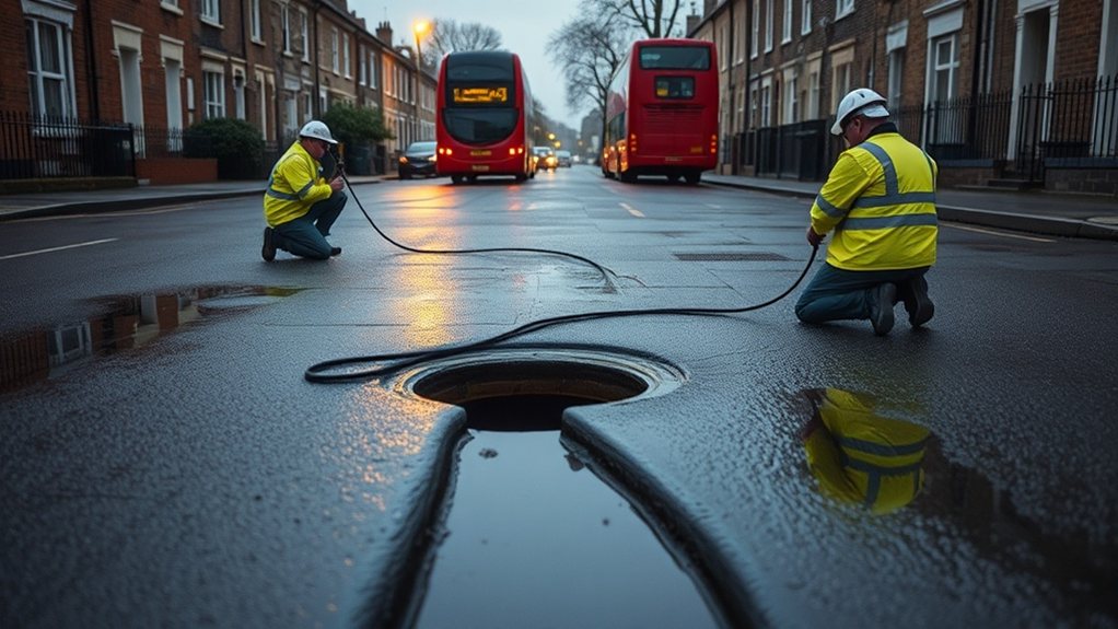 Water Main Leak Detection Upper Clapton E5 in Epsom